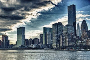 Fototapeta premium Manhattah skyline.