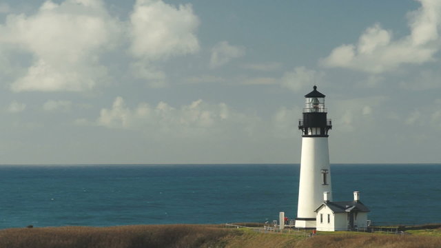 Yaquina Head Lighthouse West Coast Oregon Pacific Ocean