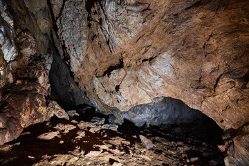 Cave interior