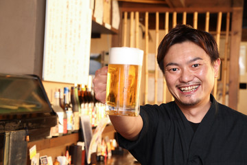 居酒屋の店長