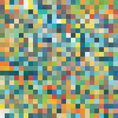 Vector background pattern in a pixel art style