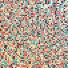 Vector background pattern in a pixel art style