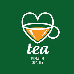vector logo tea