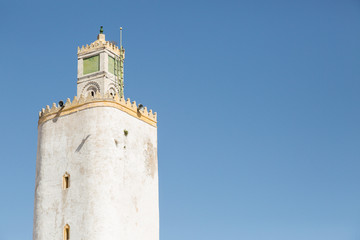 lighthouse in the coastal town of El Jadida