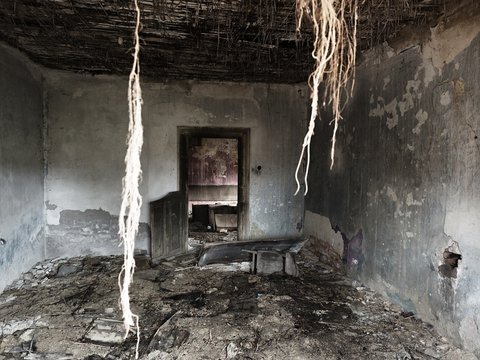 abandoned flagman house