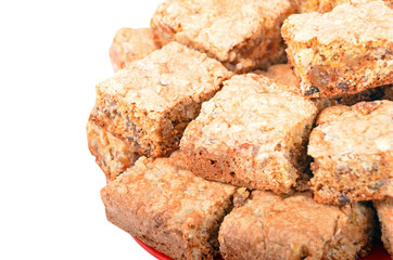 Homemade candied roasted nuts cookie
