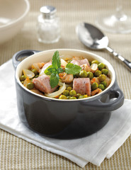 Green pea stew