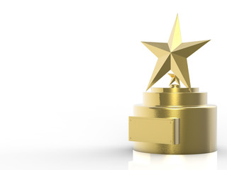 gold star trophy 