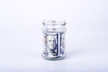 savings hidden in a jar