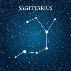 Obraz na płótnie Canvas Vector astrological sign of the Zodiac. EPS 10.