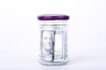 savings hidden in a jar