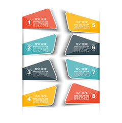 STICKER TEMPLATE VECTOR NUMBER OPTION FOR WEB BLUE THIRD EDITION
