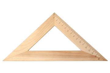 Wooden triangle