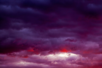 Fototapeta premium Sky before rain