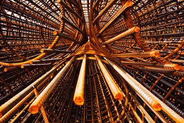 Steel bars construction