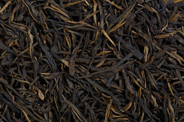 Japanese green Kokeicha (formed tea).