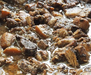 Close Up Of Chinese Cuisine Dongpo Pork