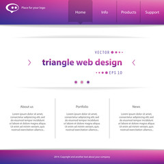Abstract Creative concept vector website template. For modern web and mobile Applications isolated on background, interface, illustration design, business infographic and social multimedia icon. 