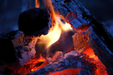 fire fireplace