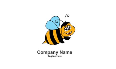 Bee Cute Sweety Logo