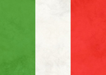 Italy vintage flag