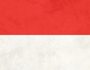 Flag of Poland vintage