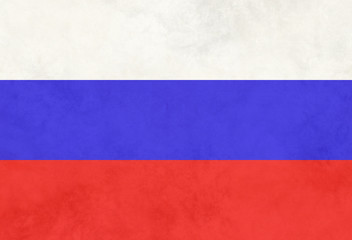 Russia Vintage Flag