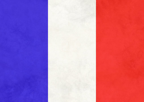 France Vintage Flag