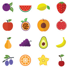 Collection of Fruits icons