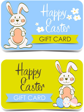 Happy Easter. Gift cards.