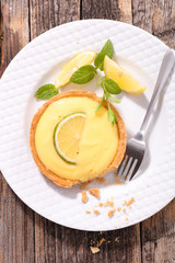 lemon tart citrus
