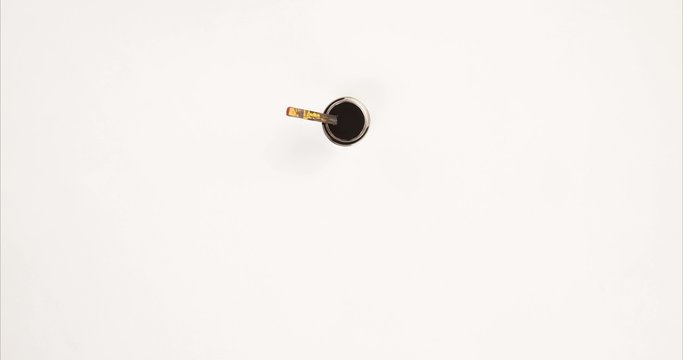 Painting a Black Board, 4K, Time Lapse, Loop