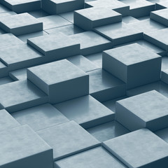 Obraz premium Abstract background with cubes