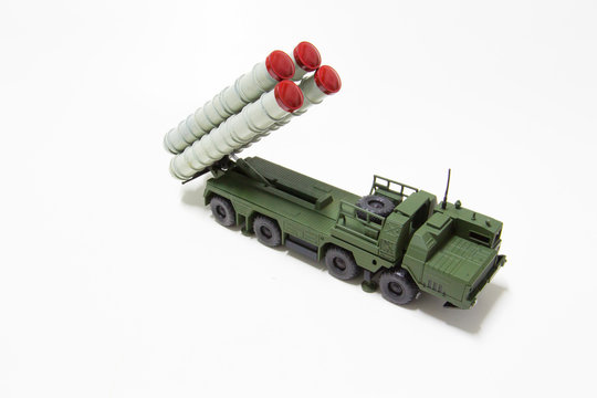 Anti aircraft missile model toy