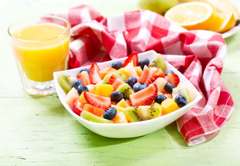 bowl of fruit salad