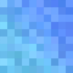 Light bluer square mosaic vector background