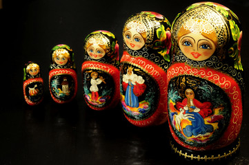 matryoshka , Russian symbol,toy