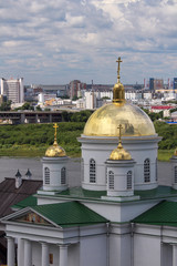 Fototapeta na wymiar Blagoveschensky monastery, Nizhny Novgorod