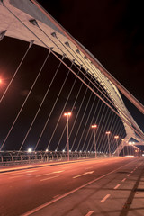 Side view of the bridge of the third millennium