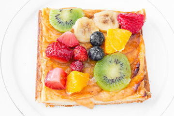Mixed fruit tart