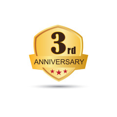3 years anniversary logo