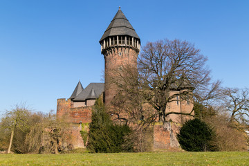 Fototapeta premium Aussenansicht von Burg Linn