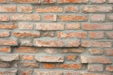 detail of a dated wall in Burano island, Venice