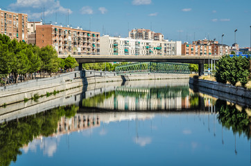 Obraz premium banks of the Manzanares