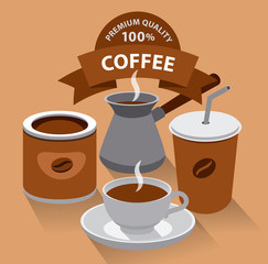 different kind of coffee