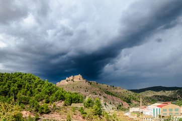 Fototapeta na wymiar Castillo de Cardona in Catalonia