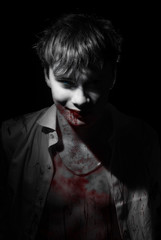 Portrait of vampire blood