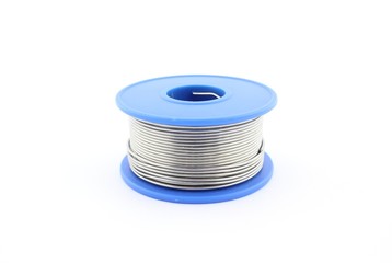 Soldering wire, blue reel