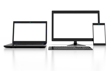 monitor, computer, laptop, tablet 