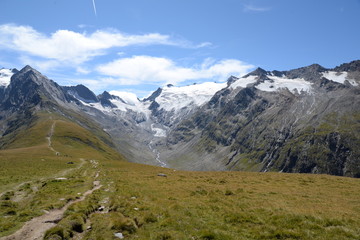 Fototapeta na wymiar Berge bei Ober-Gurgl